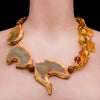 Turan - Orange Agate Necklace