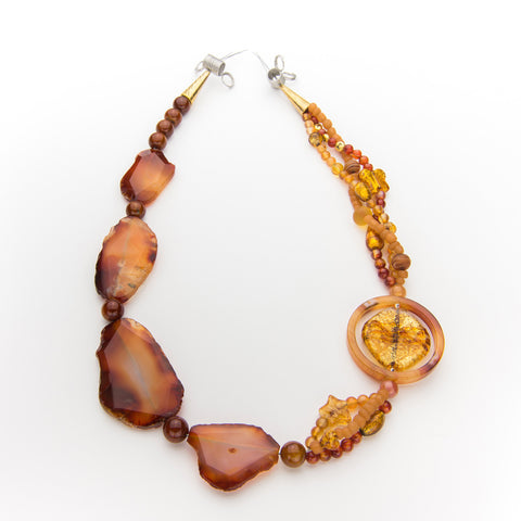 Cel - Carnelian Agate Necklace