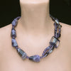 Athena - Amethyst Nugget Necklace