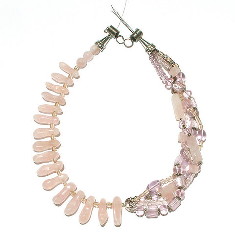 Harmonia - Rose Quartz Necklace