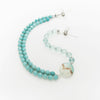 Arete - Amazonite and Blue Crystal Necklace